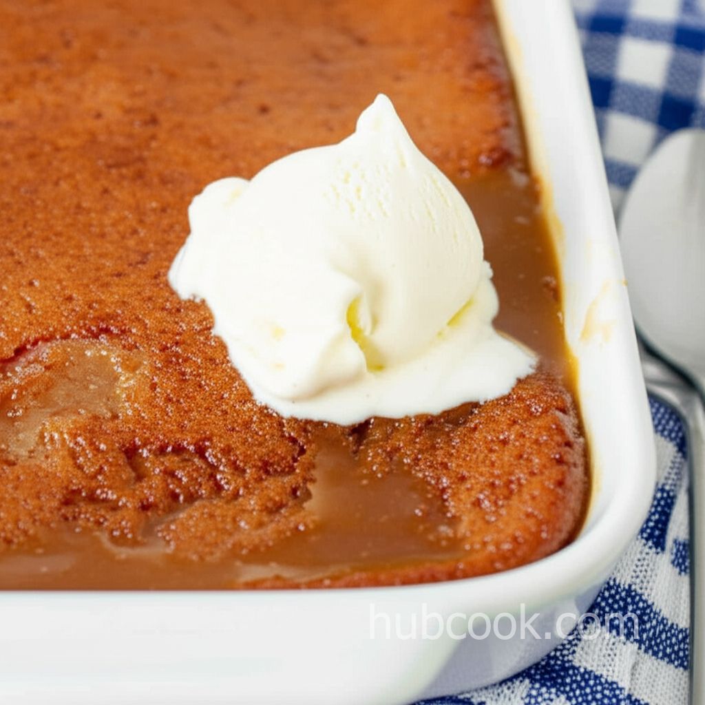 Auntie Emily's Rhubarb Pudding