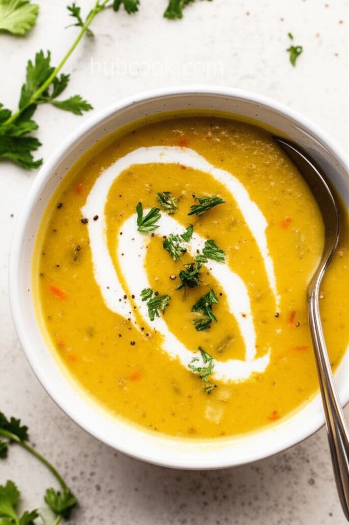 Curried Cream of Any Veggie Soup