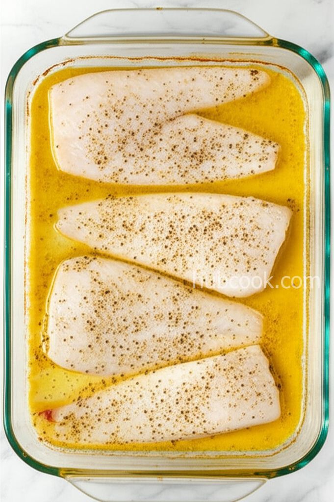Flash Baked Walleye Fillets