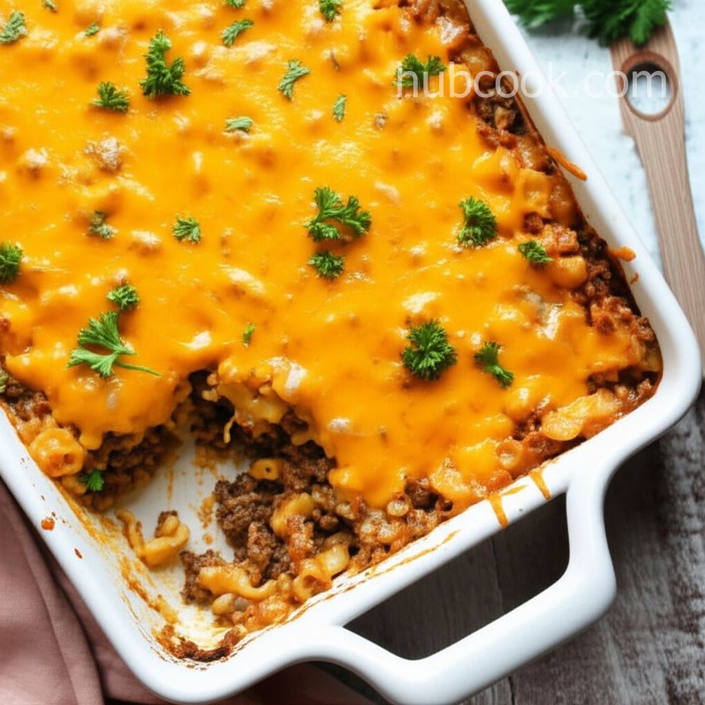 Hamburger Noodle Casserole