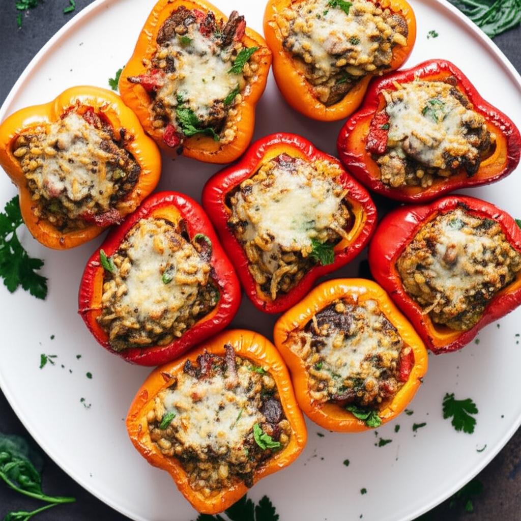 Irresistible Healthy Vegetarian Stuffed Peppers