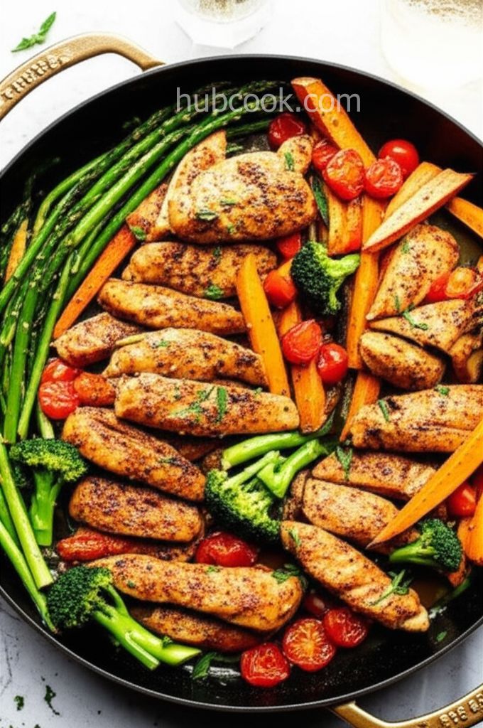 One-Pot Balsamic Chicken and Veggies
