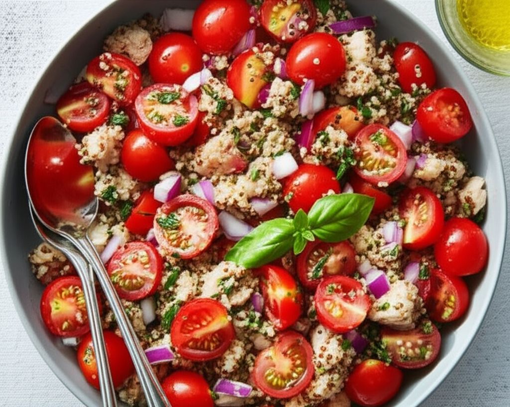 Tomato, Tuna, and Bean Salad