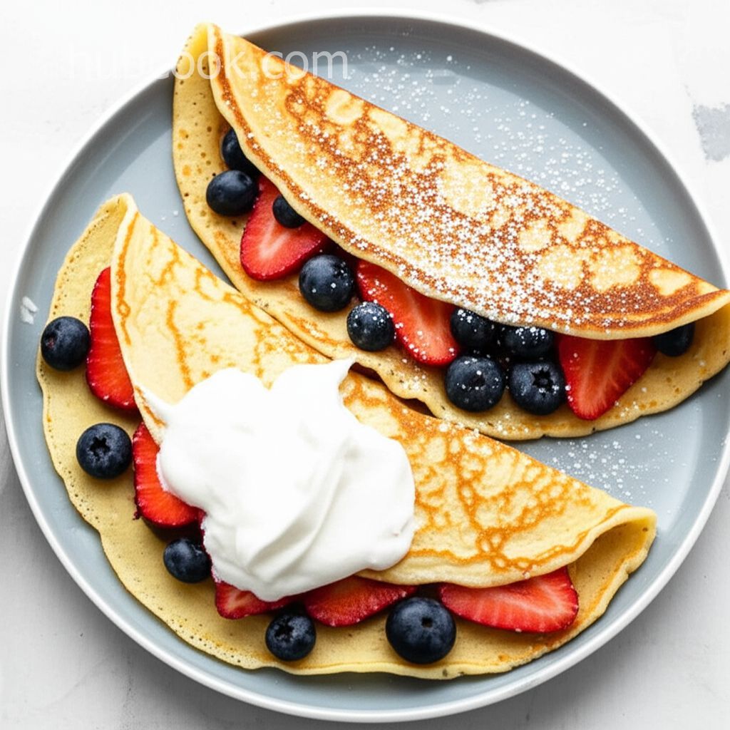 Banana Berry Pancakes