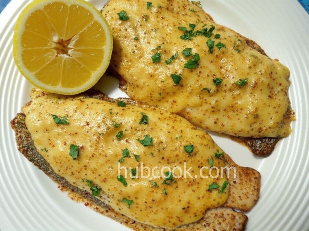 Broiled Parmesan-Lemon Tilapia