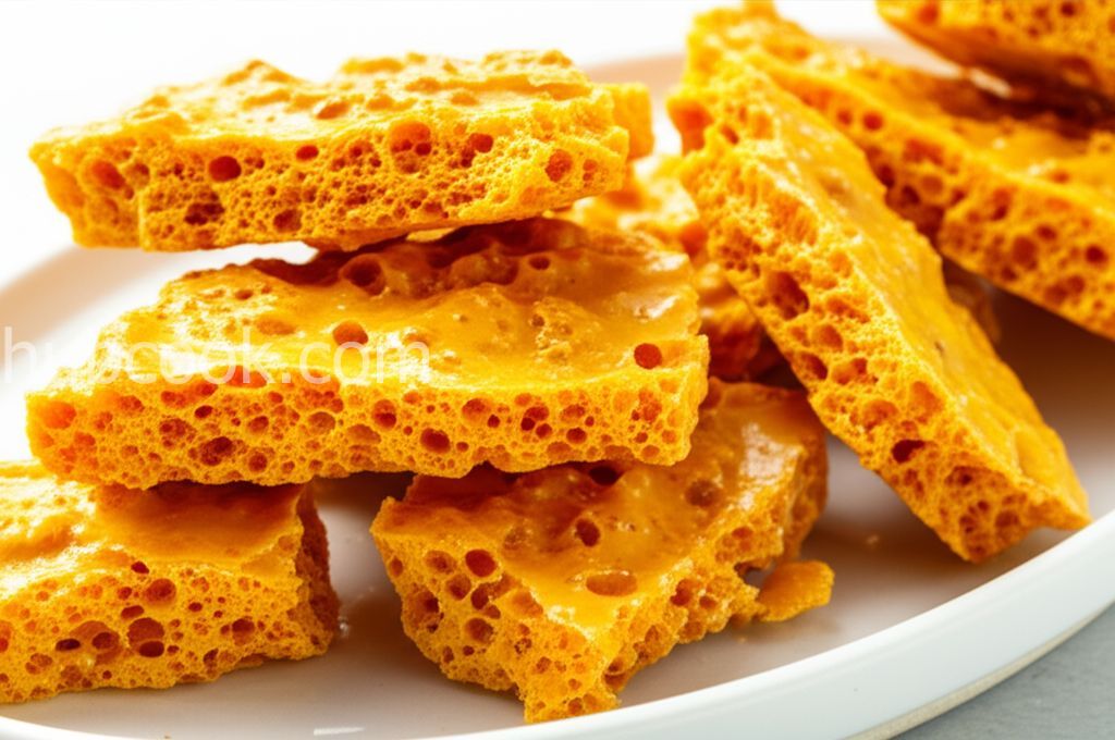 Carrot Honeycomb Toffee