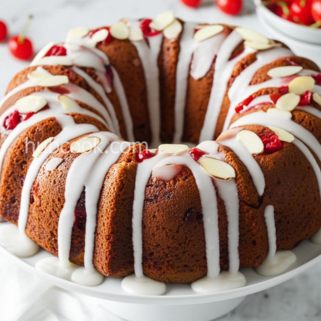 Cherry Almond Pound Cake