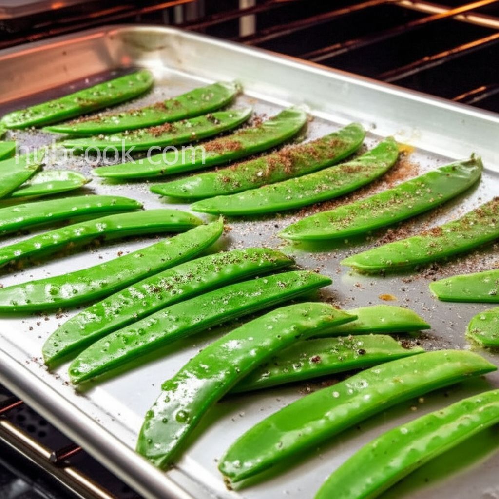 Cinnamon Sugar Snap Peas