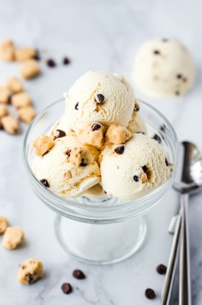 Cookie Dough for Ice Cream (Eggless)