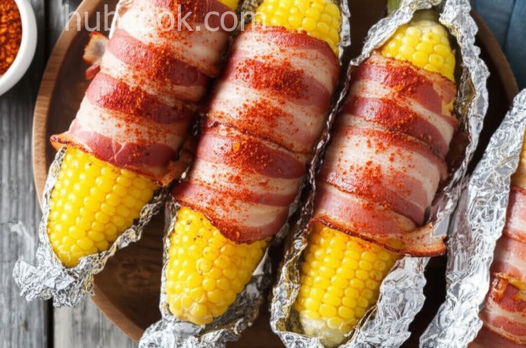 Corn with Bacon and Chili Powder