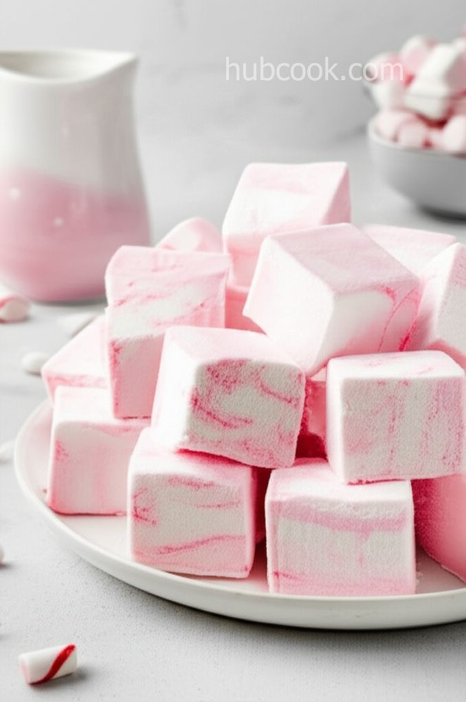 Easy Peppermint Marshmallows