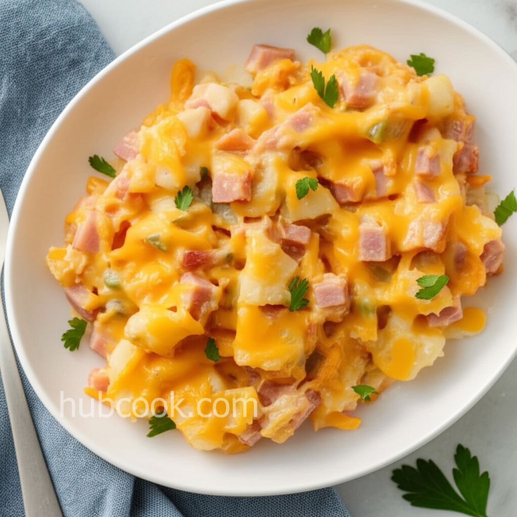 Ham and Cheesy Potato Dinner