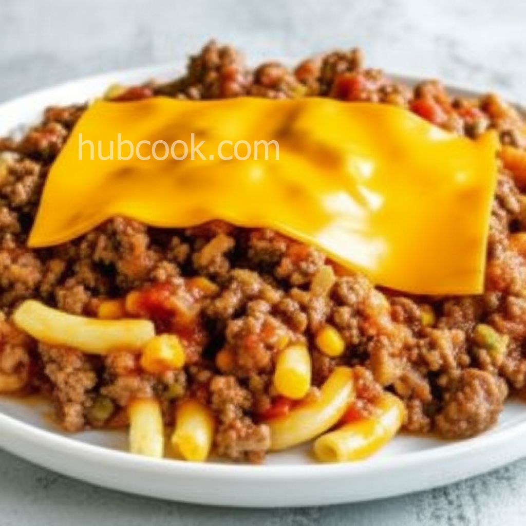 Hamburger and Macaroni Hot Dish