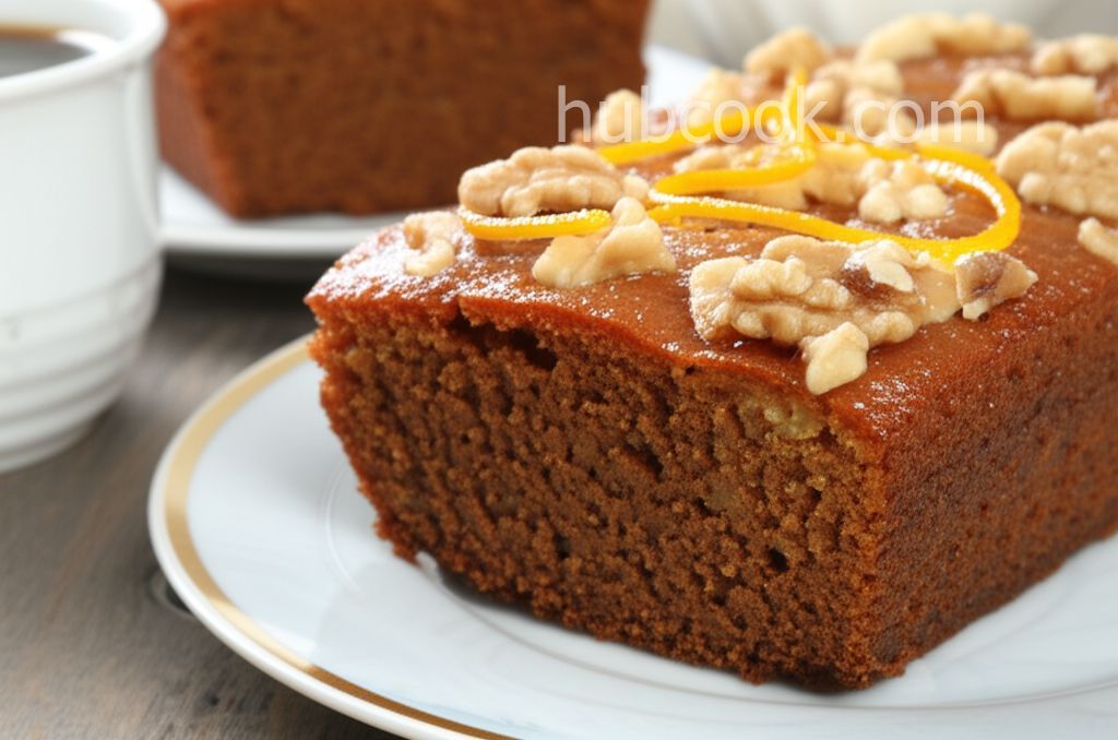 Honey Cake with Orange Glaze