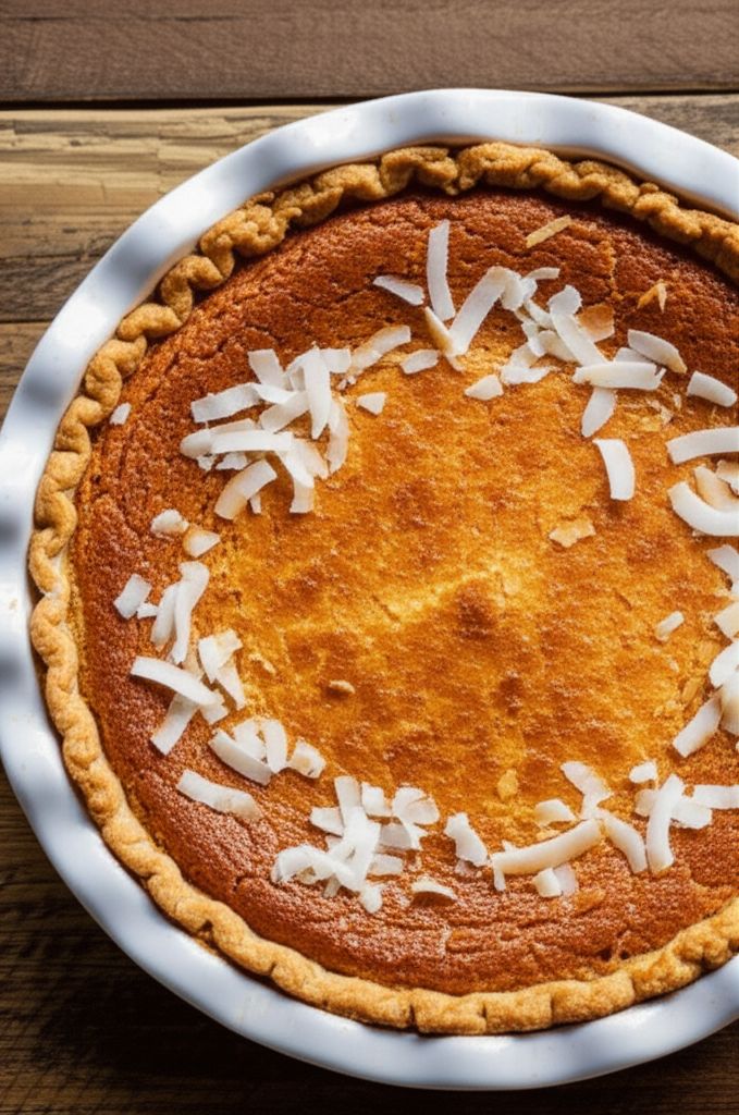 Impossibly Easy Coconut Pie