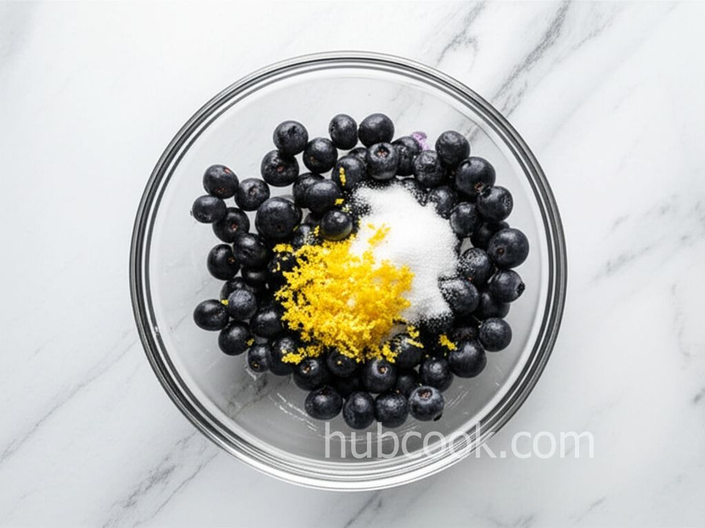 Lemon-Blueberry Dessert