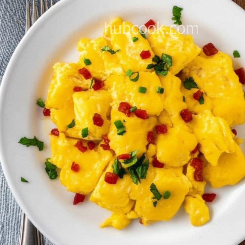 Microwave Scrambled Eggs on the Go