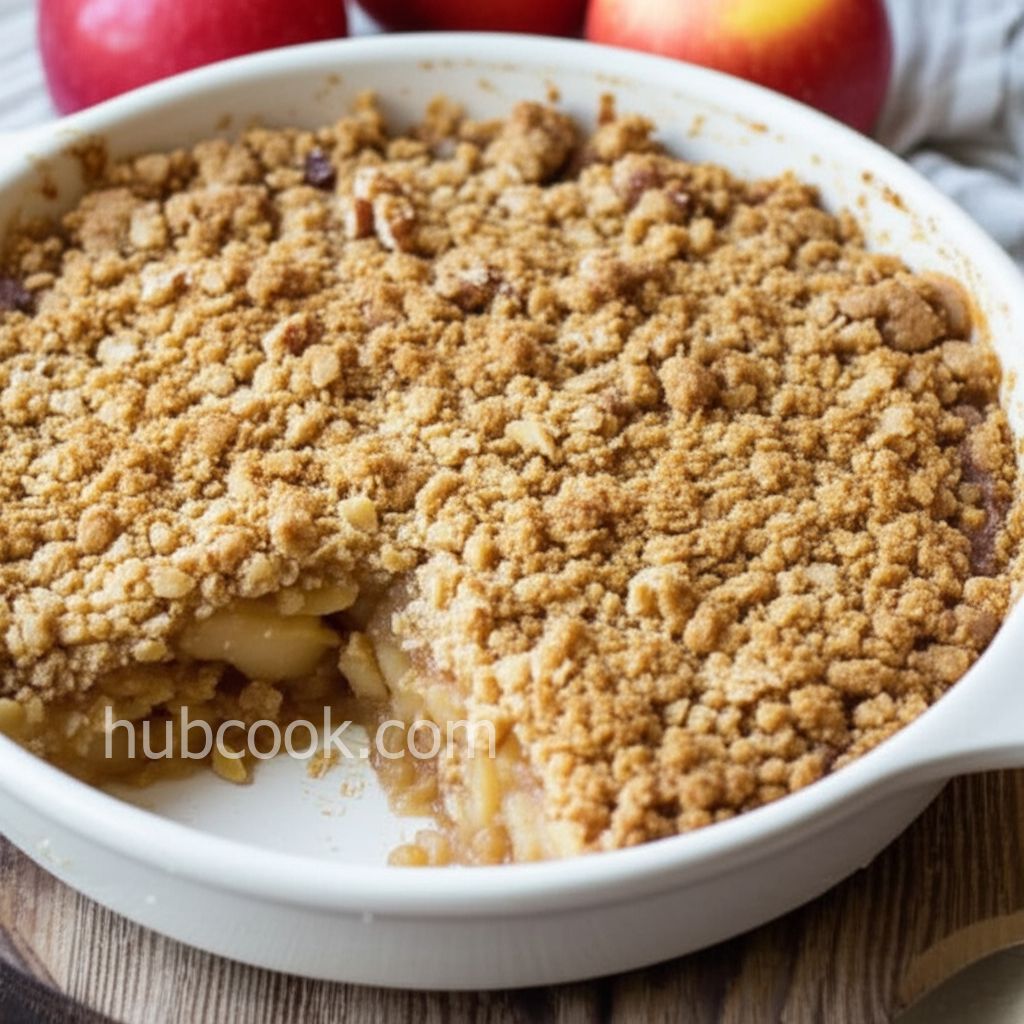 Nutty Apple Crisp