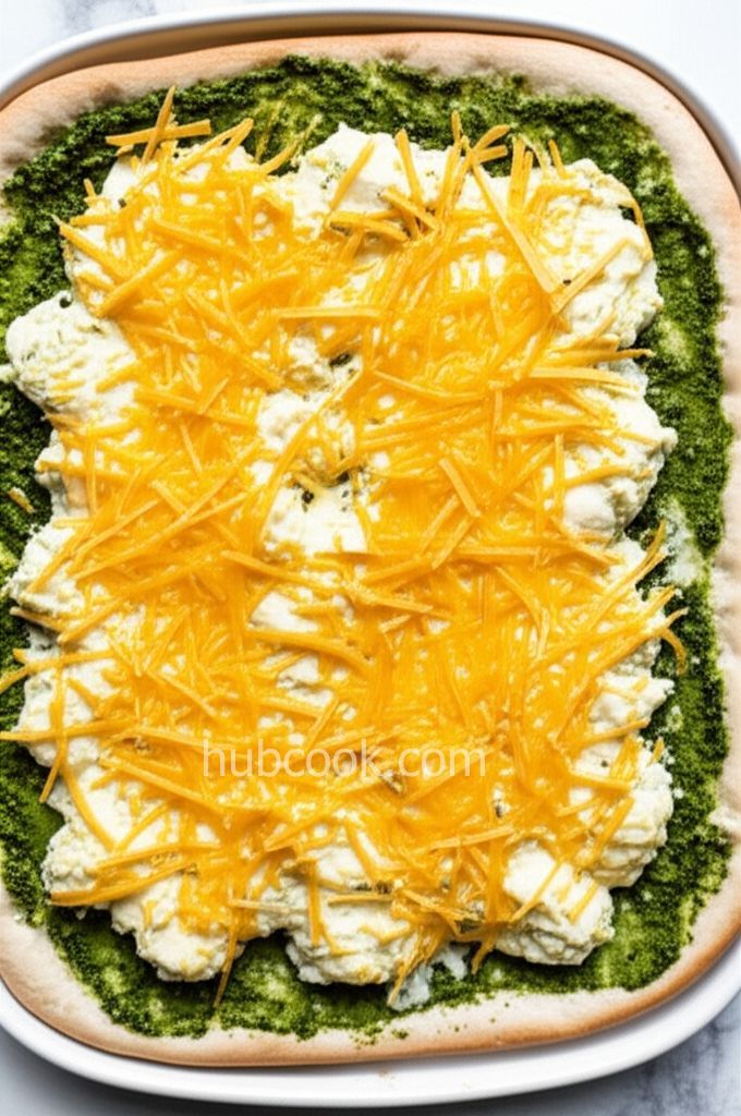 Pesto Breakfast Pizza