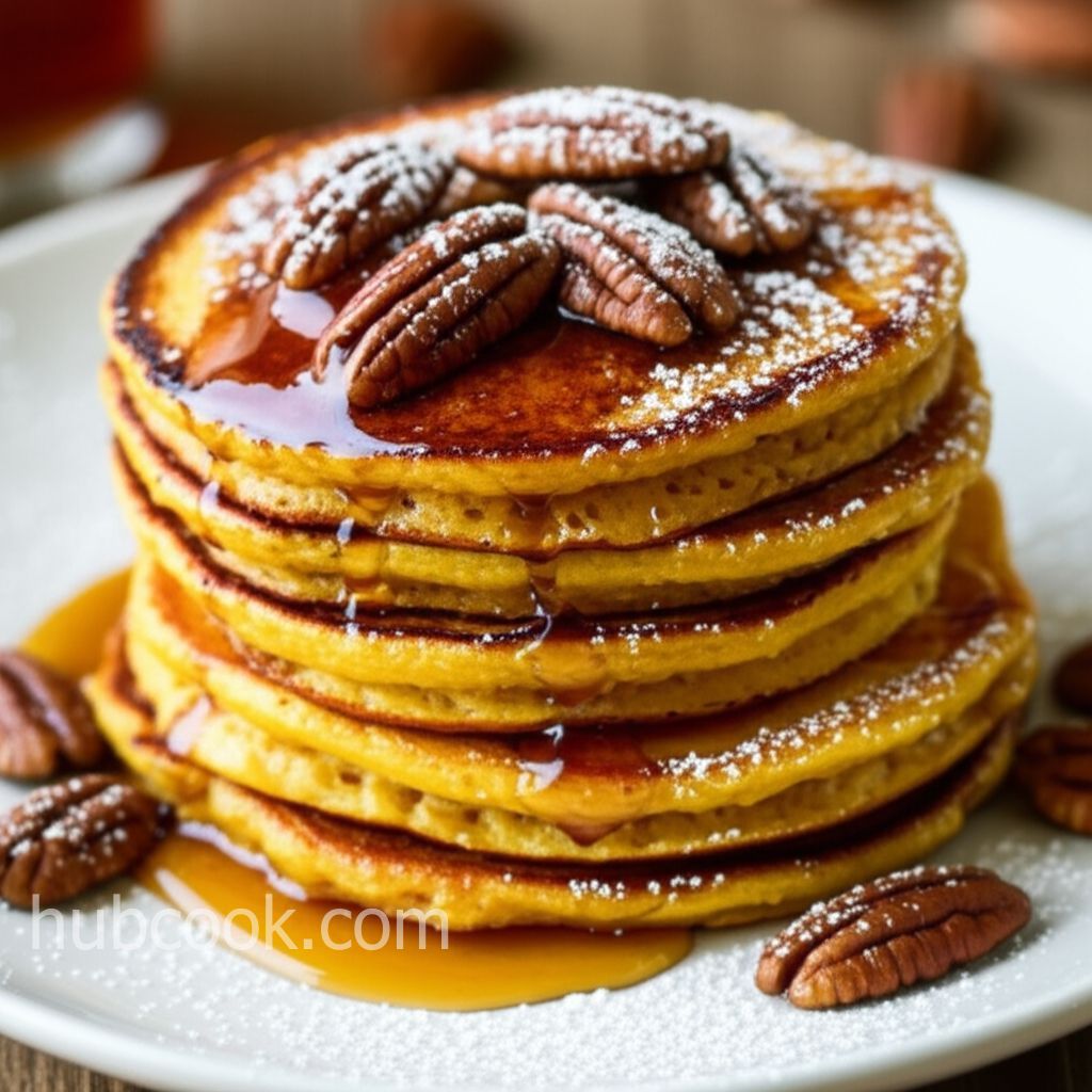 Pumpkin Cornmeal Pancakes