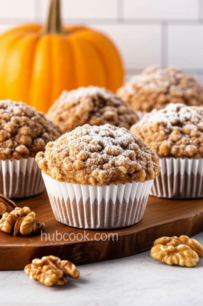 Pumpkin Streusel Muffins