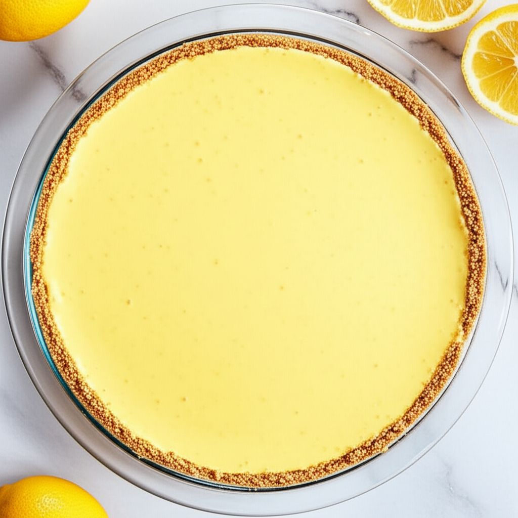 Quick Lemon Cheesecake