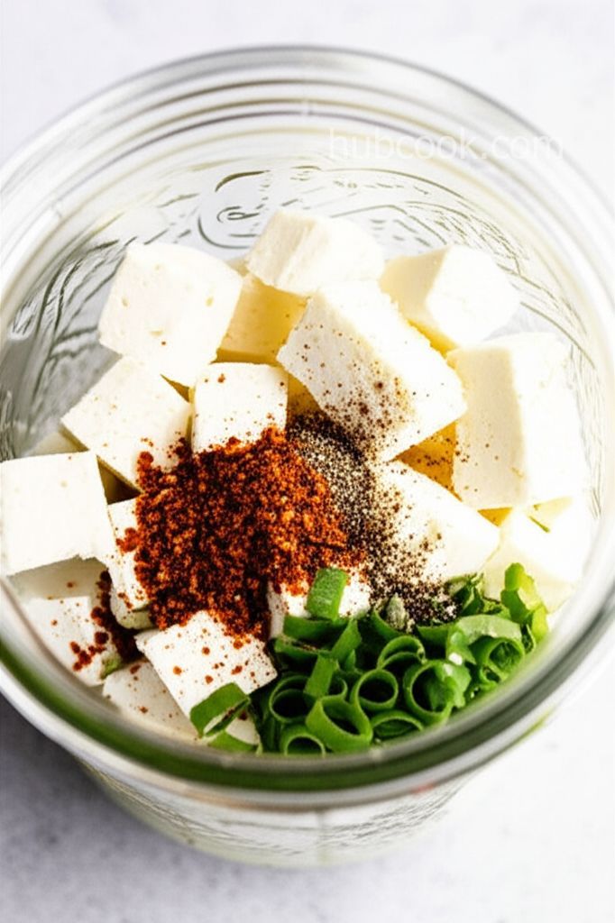 Ramp Marinated Feta