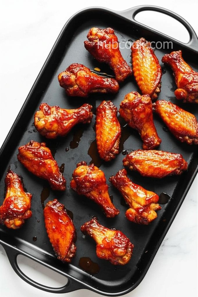 Sweet Chili and Orange Marmalade Glazed Chicken Wings