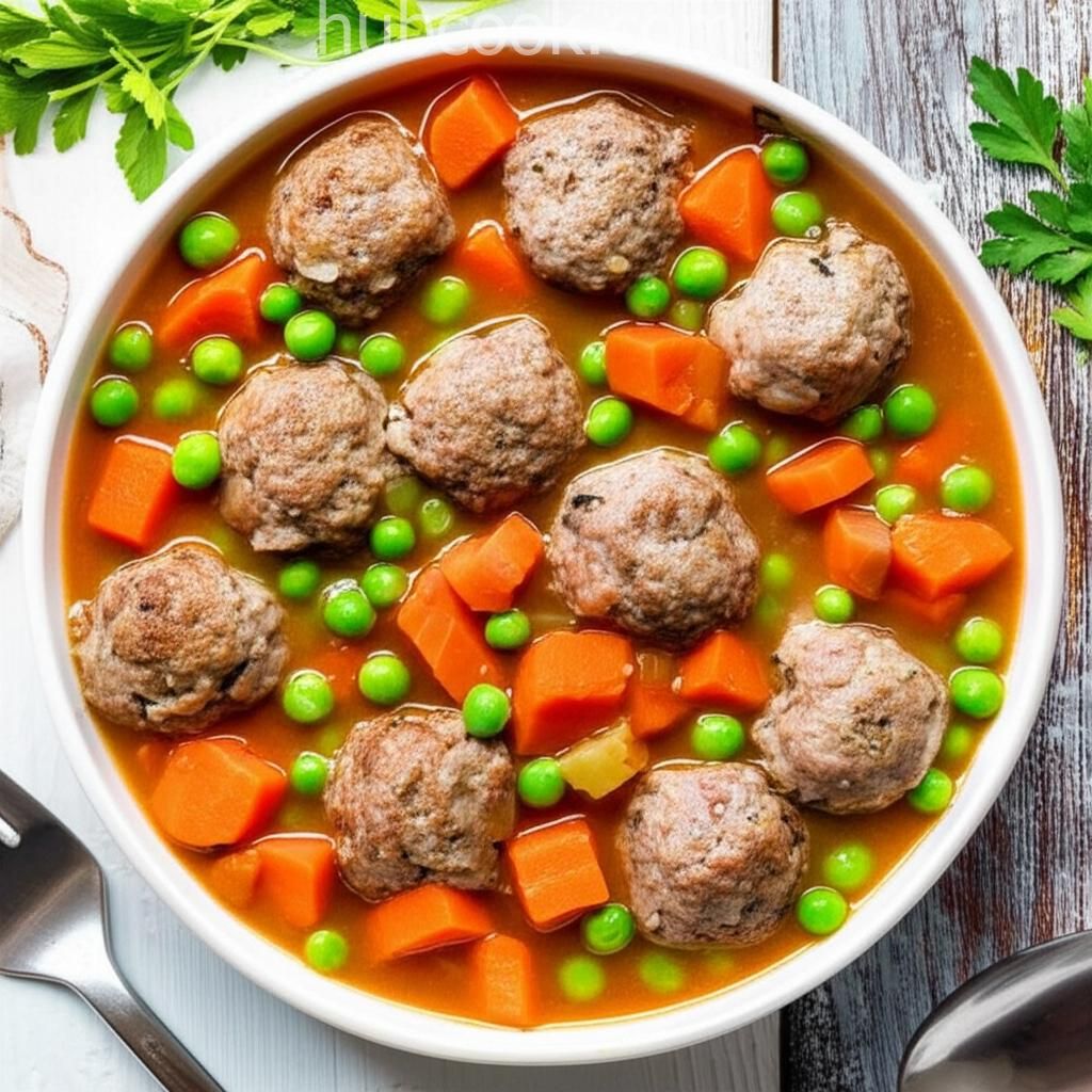 Turkey Meatball and Vegetable Stew