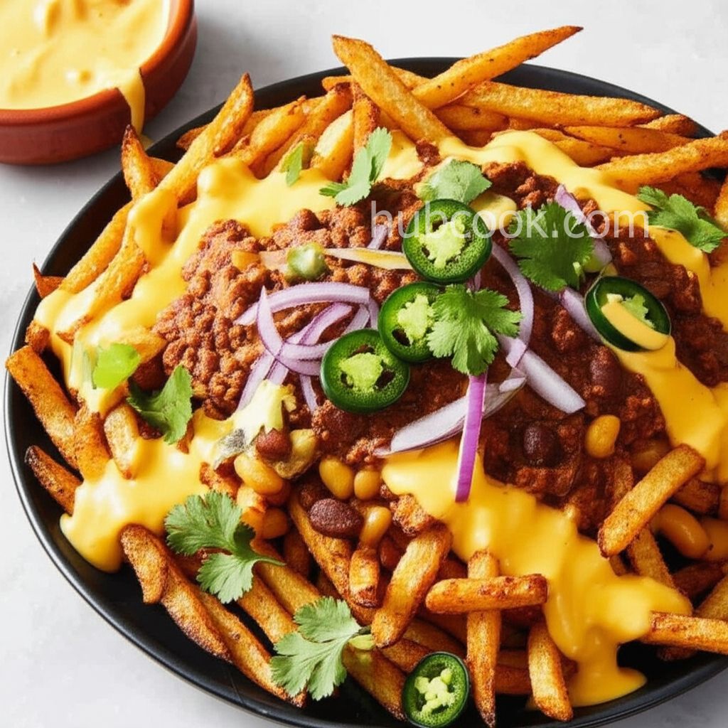 Vegan Chili Cheese Fries