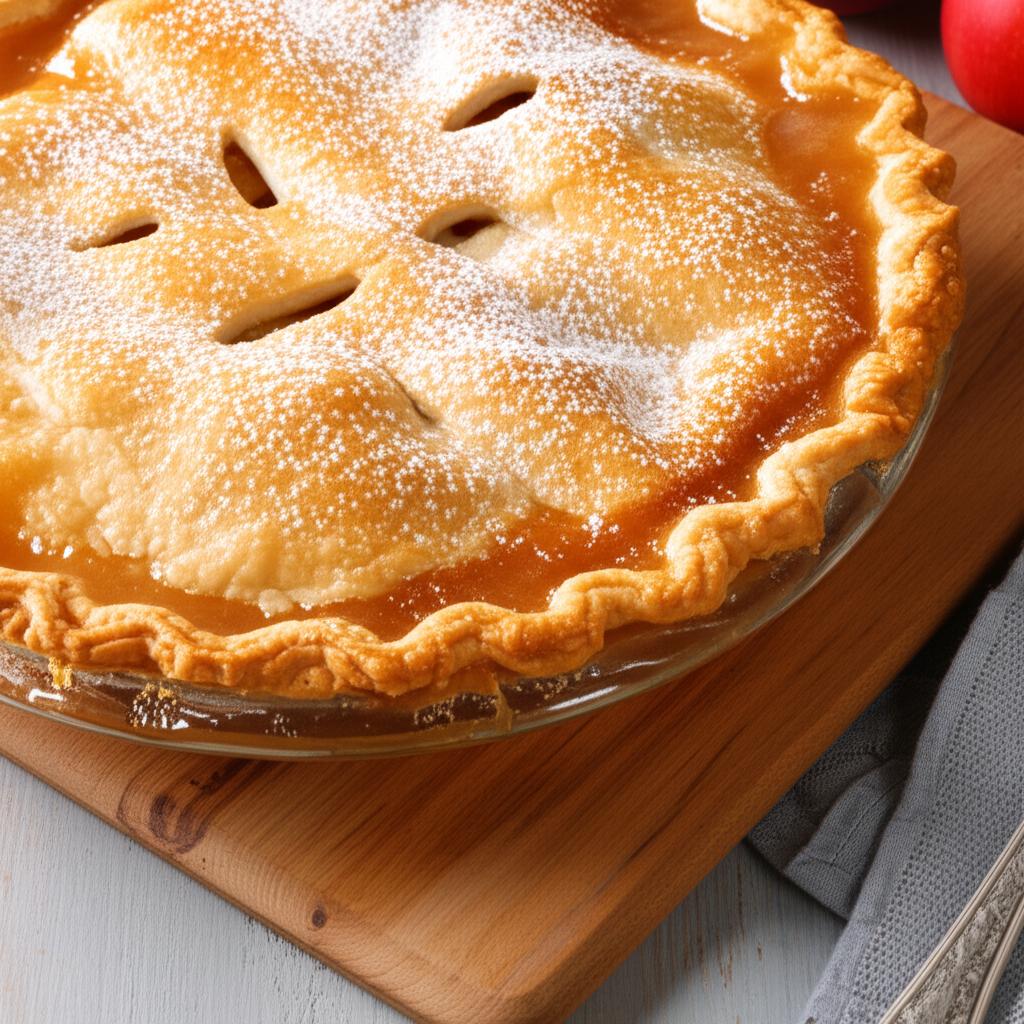 Apple and Nectarine Pie