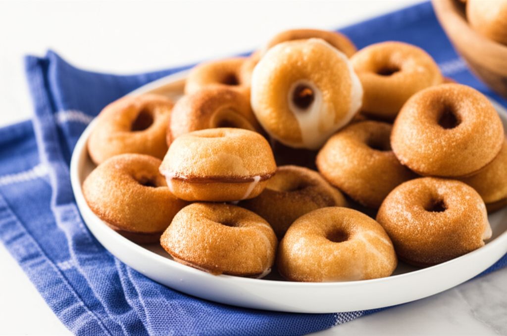 Baked Mini Doughnuts