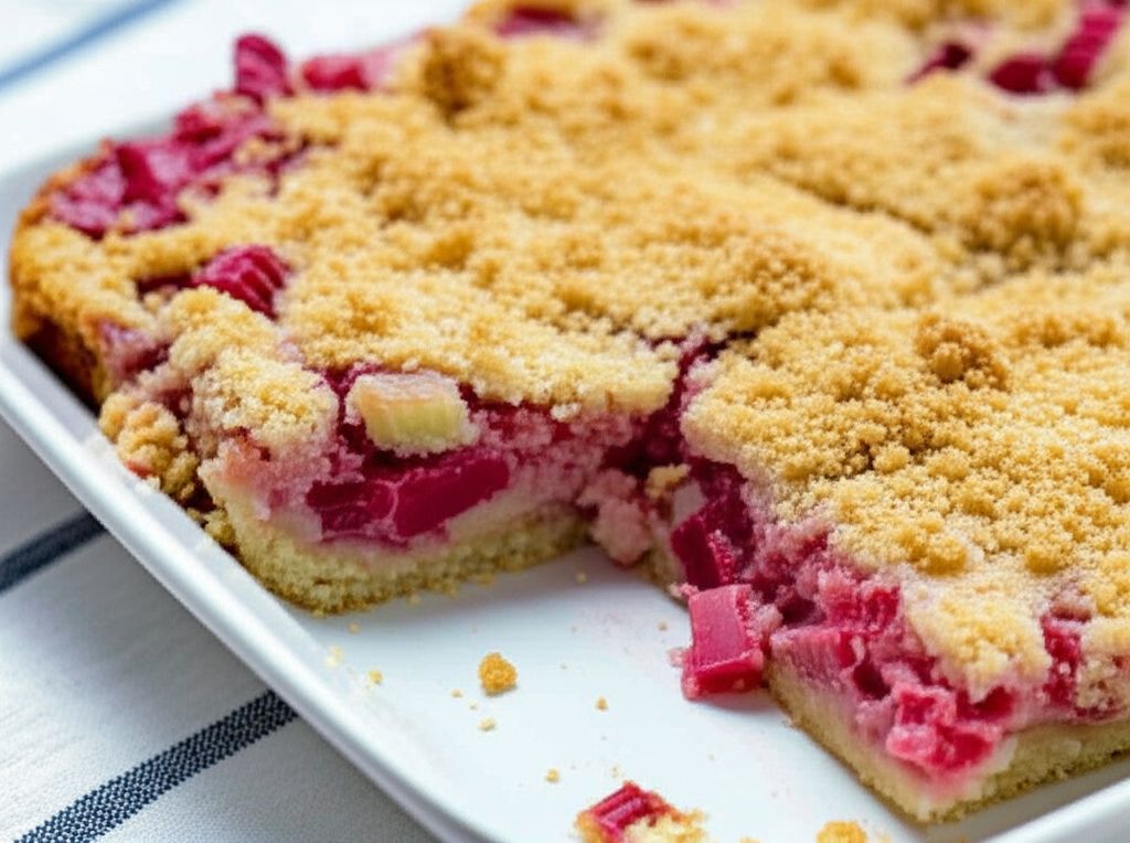 Best Rhubarb Dessert Ever