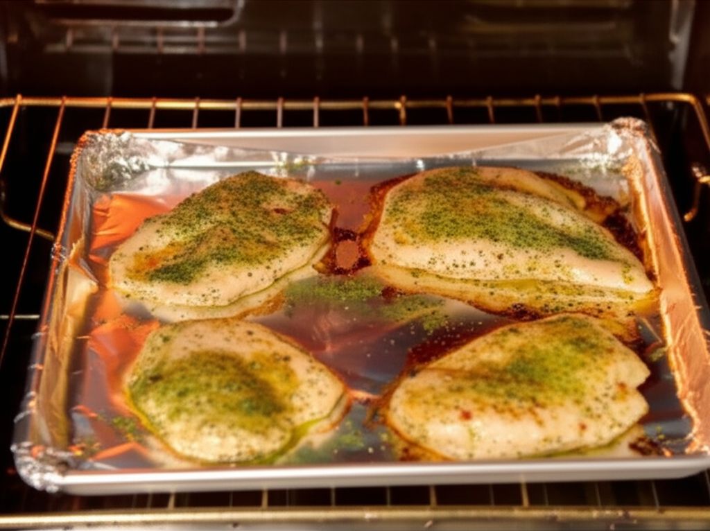 Broiled Herb Butter Chicken