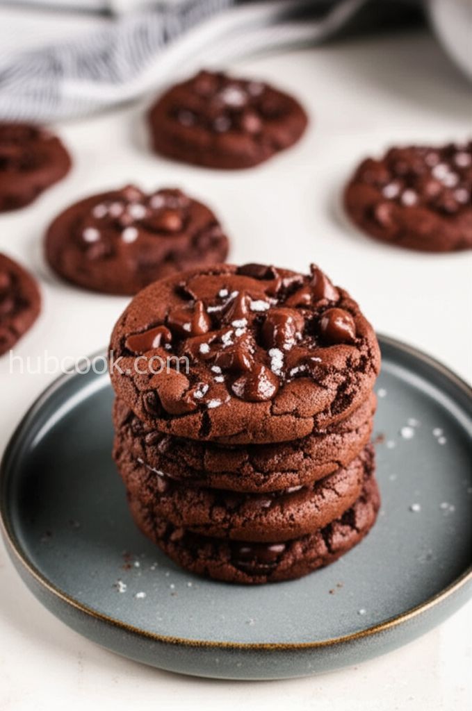 Chocolate Cookies with Fleur de Sel