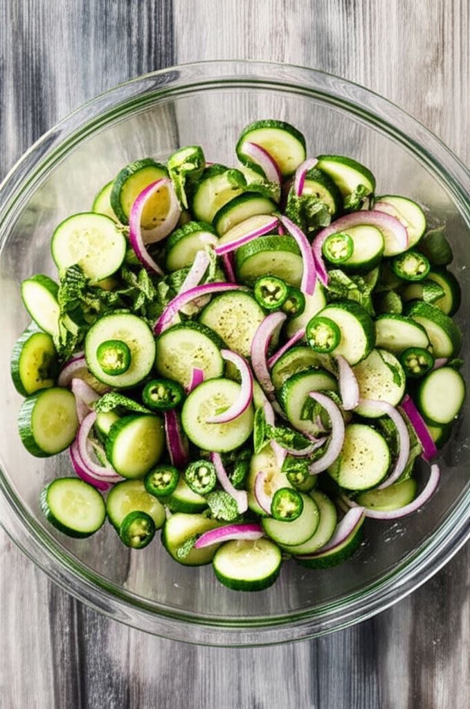 Cucumber Chili Salad