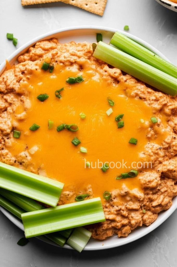Healthier Buffalo Chicken Dip