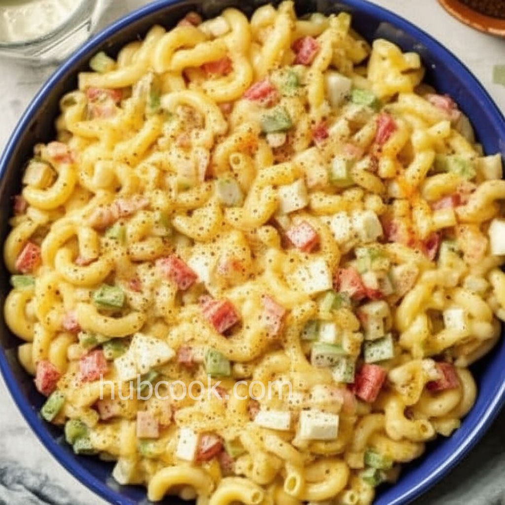 Honey Mustard Macaroni Salad