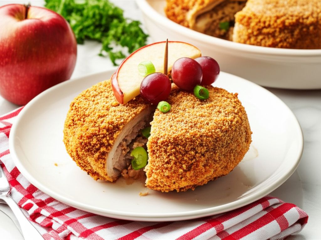 John's Baked Pork Chops Stuffed with Smoked Gouda and Bacon
