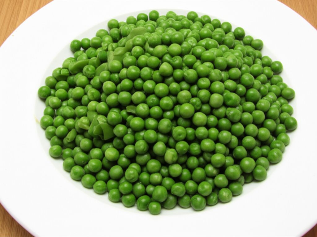 Low-Fat Celery and Peas with Cream