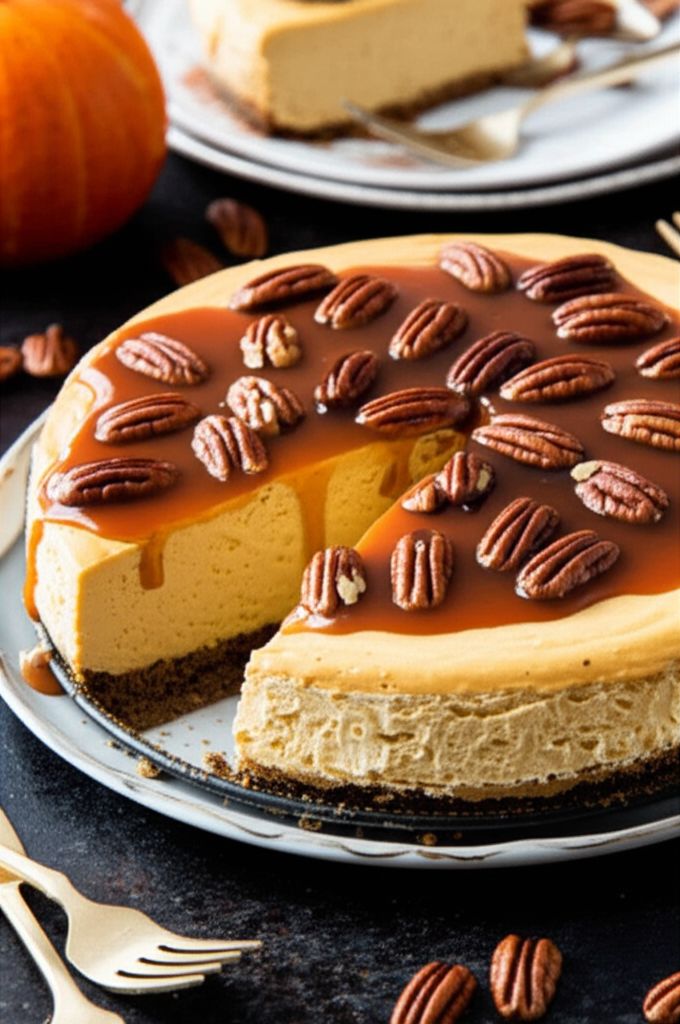 Maple Pumpkin Cheesecake