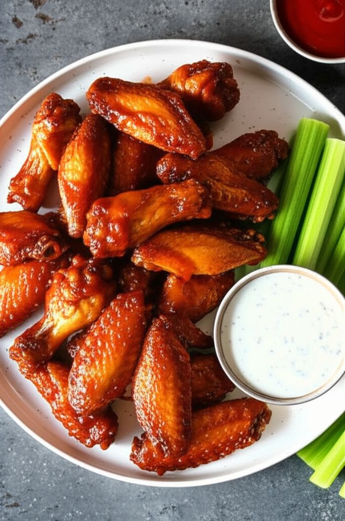 New Year's Eve Chicken Wings