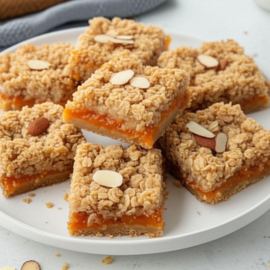 Oatmeal Apricot Squares