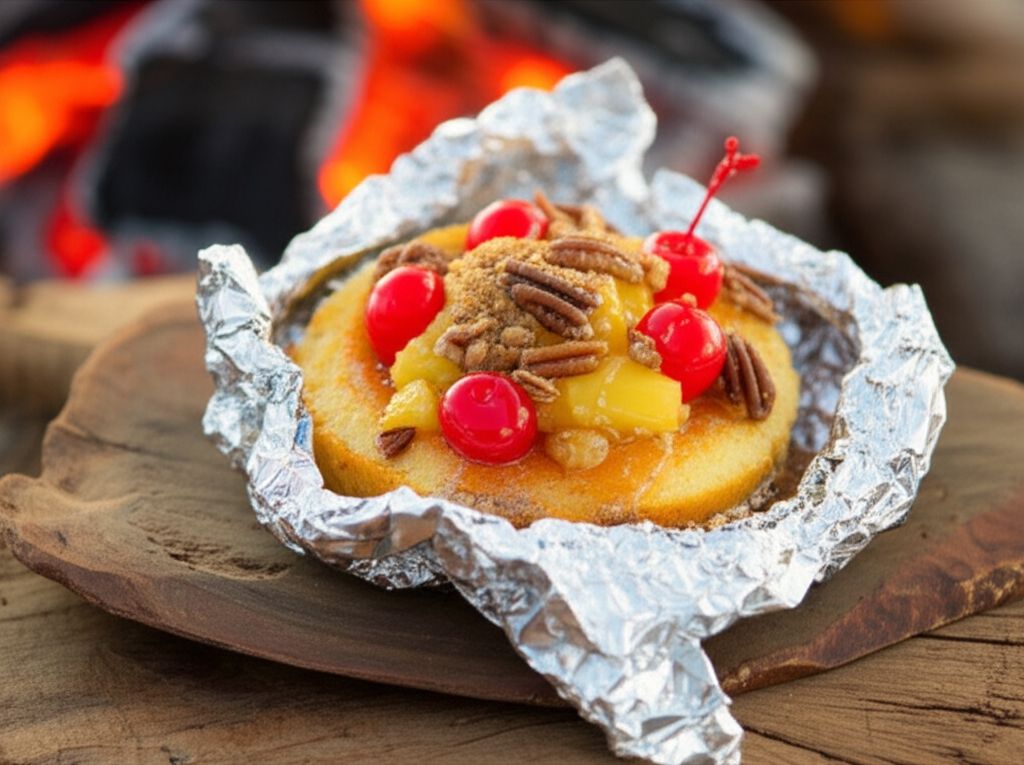 Quick Camping Pineapple Cakes