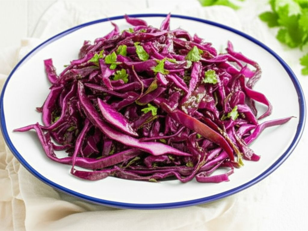 Red Cabbage With Apricots And Balsamic Vinegar