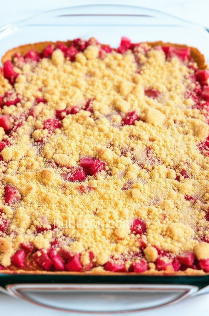 Rhubarb Bars