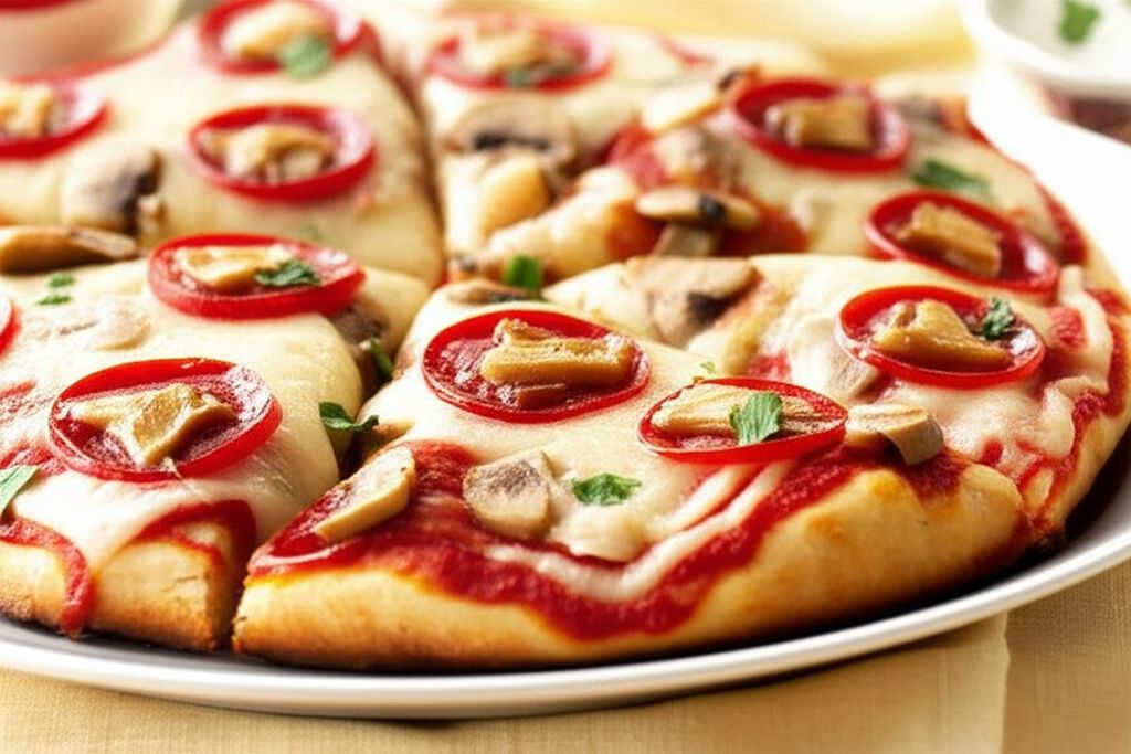 Sausage Mushroom Pizza