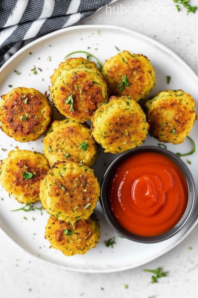 Shredded Zucchini Tots