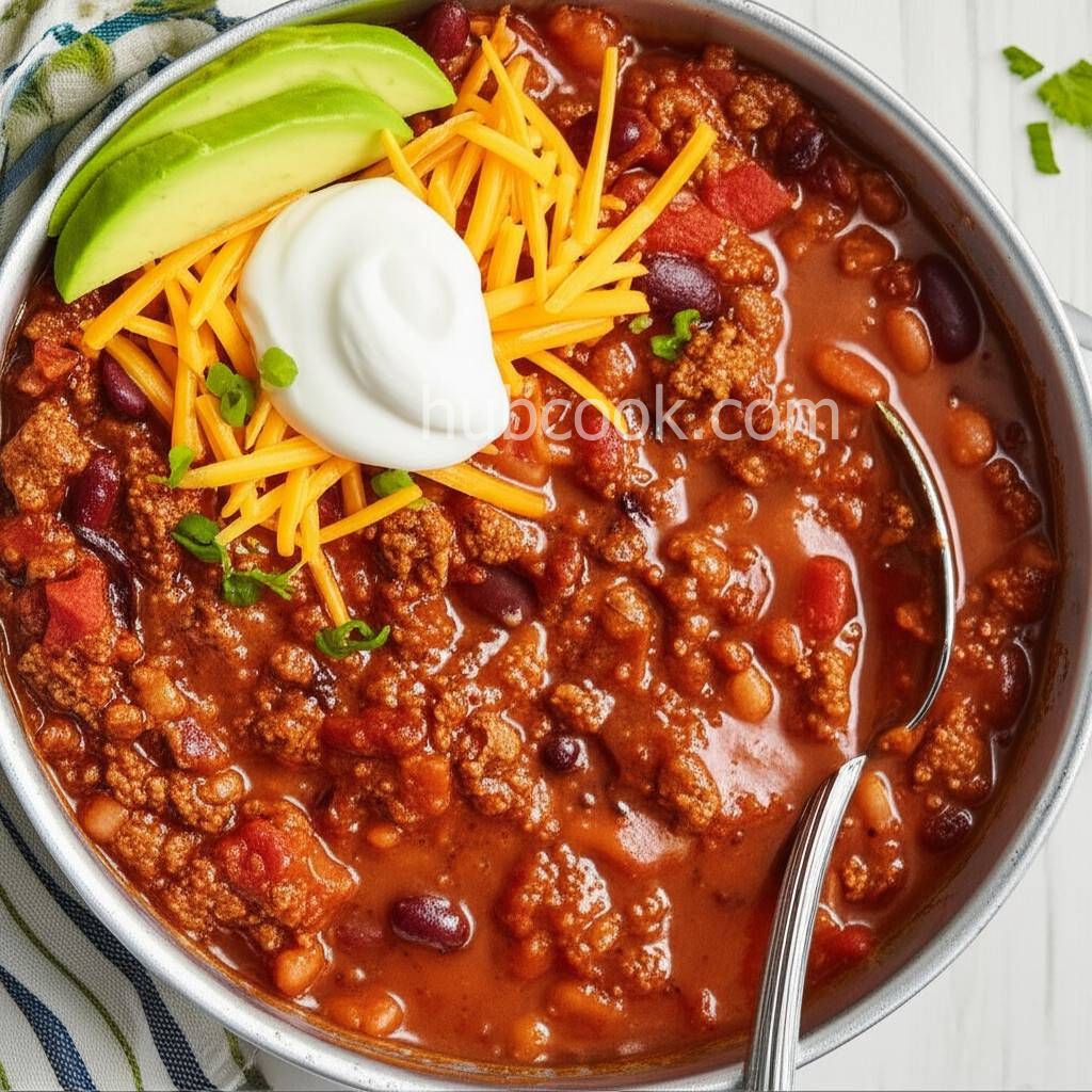 Slow Cooker Sweet Potato and Chorizo Chili