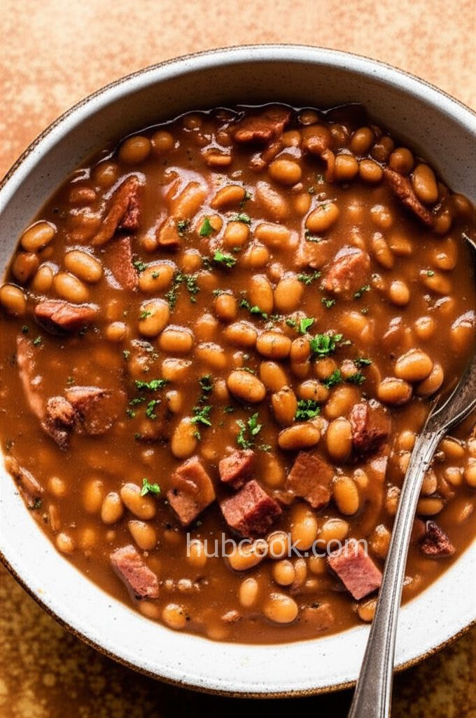 Slow-Cooked Baked Beans